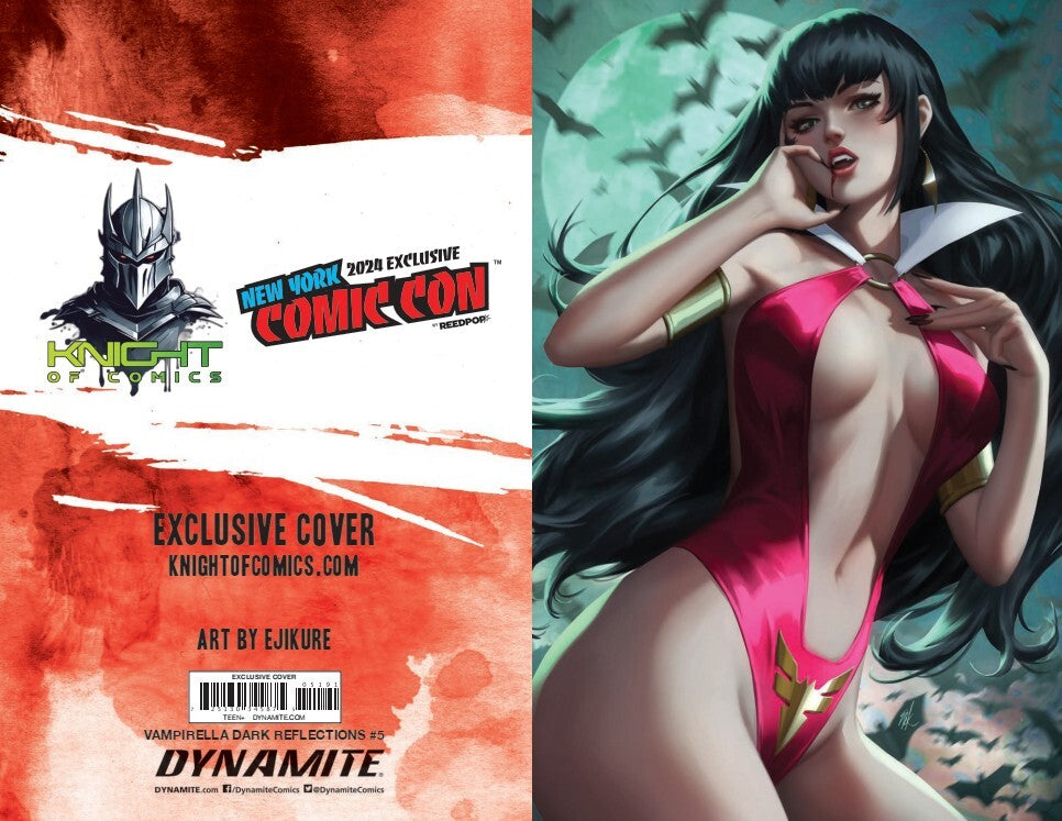 VAMPIRELLA DARK REFLECTIONS #5 - EJIKURE COVER A NYCC 2024 EXCLUSIVE LTD 400 NM+