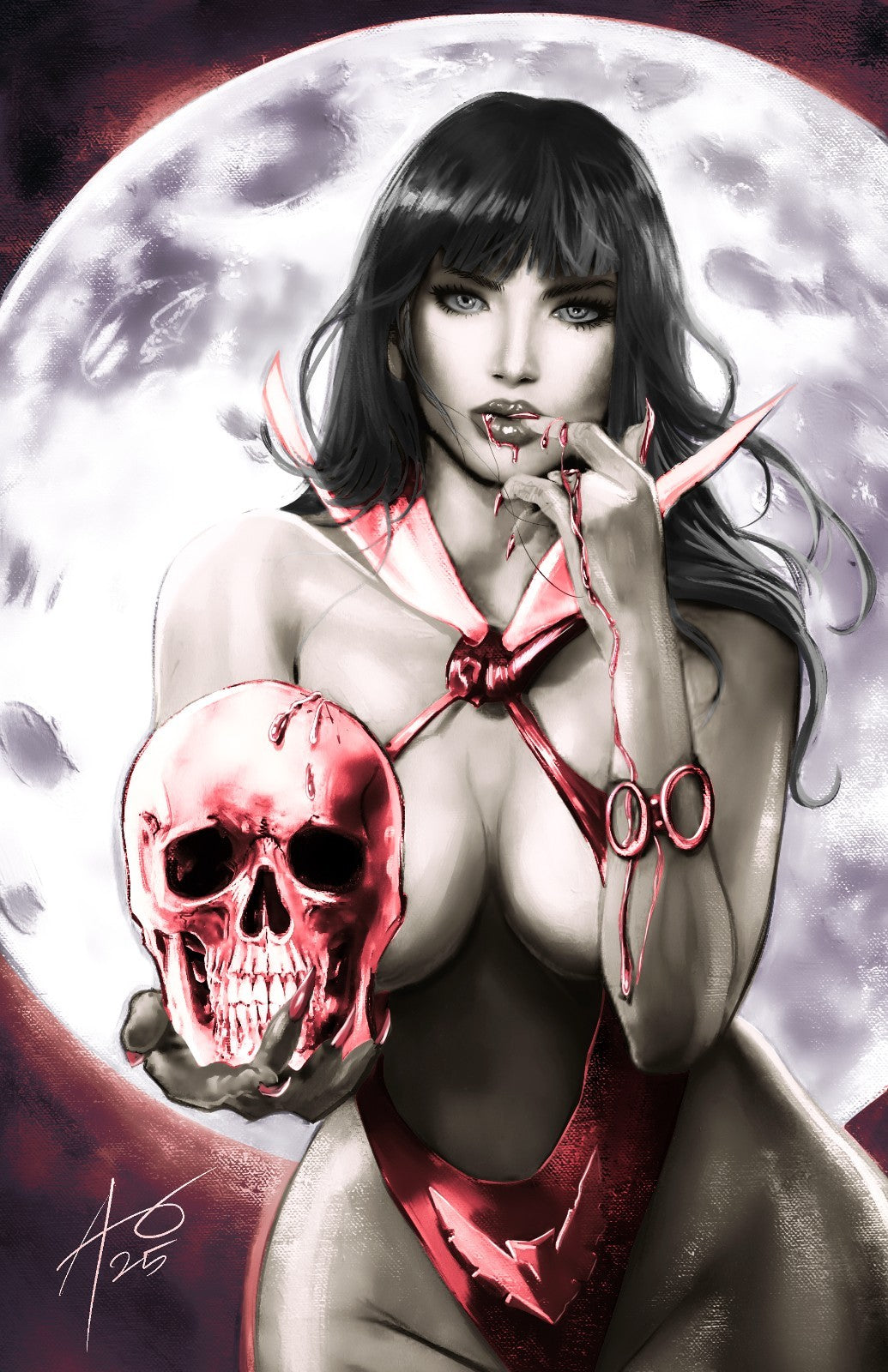 VAMPIRELLA HALLOWEEN HORROR #1 - RUDY AO COVER C NYCC 2025 EXCLUSIVE NM+