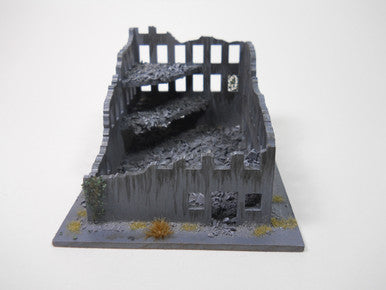 Ruined City Building (Wood) - 15MMDF261