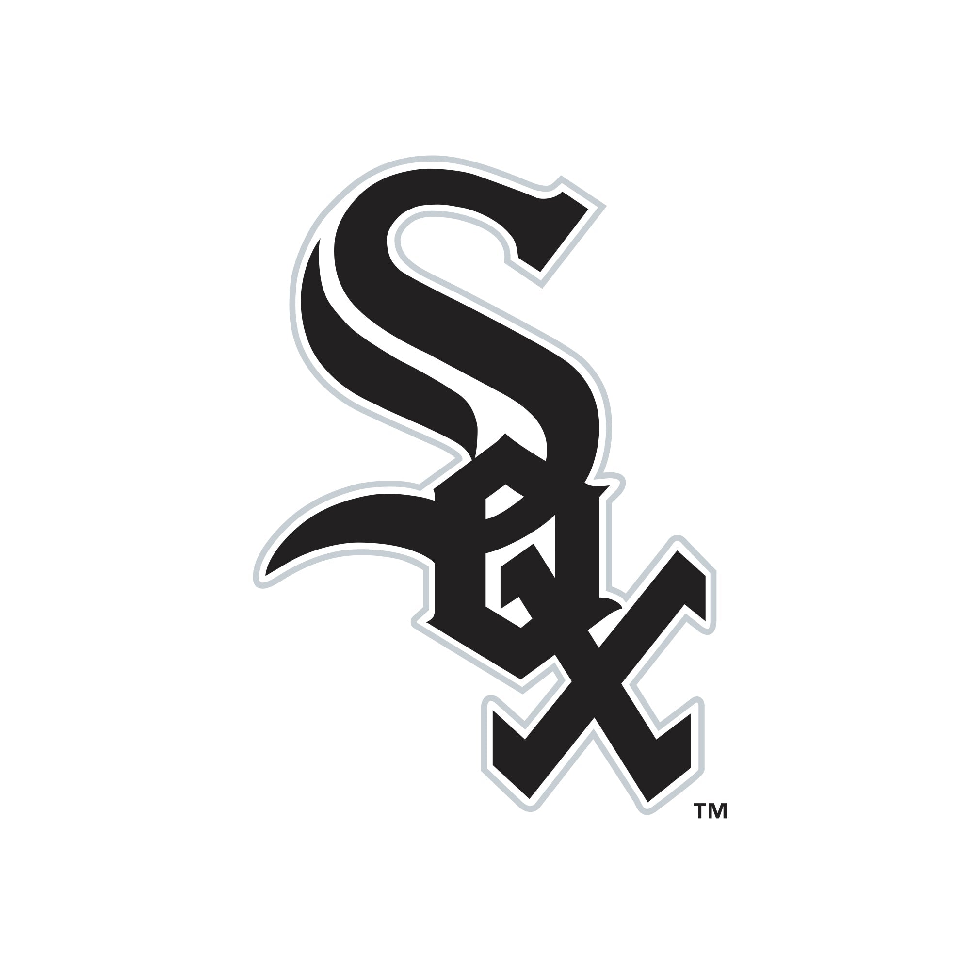 Chicago White Sox - 5 Logo Minis (Mixed Sizes) - Official MLB - Reusable Vinyl Decals