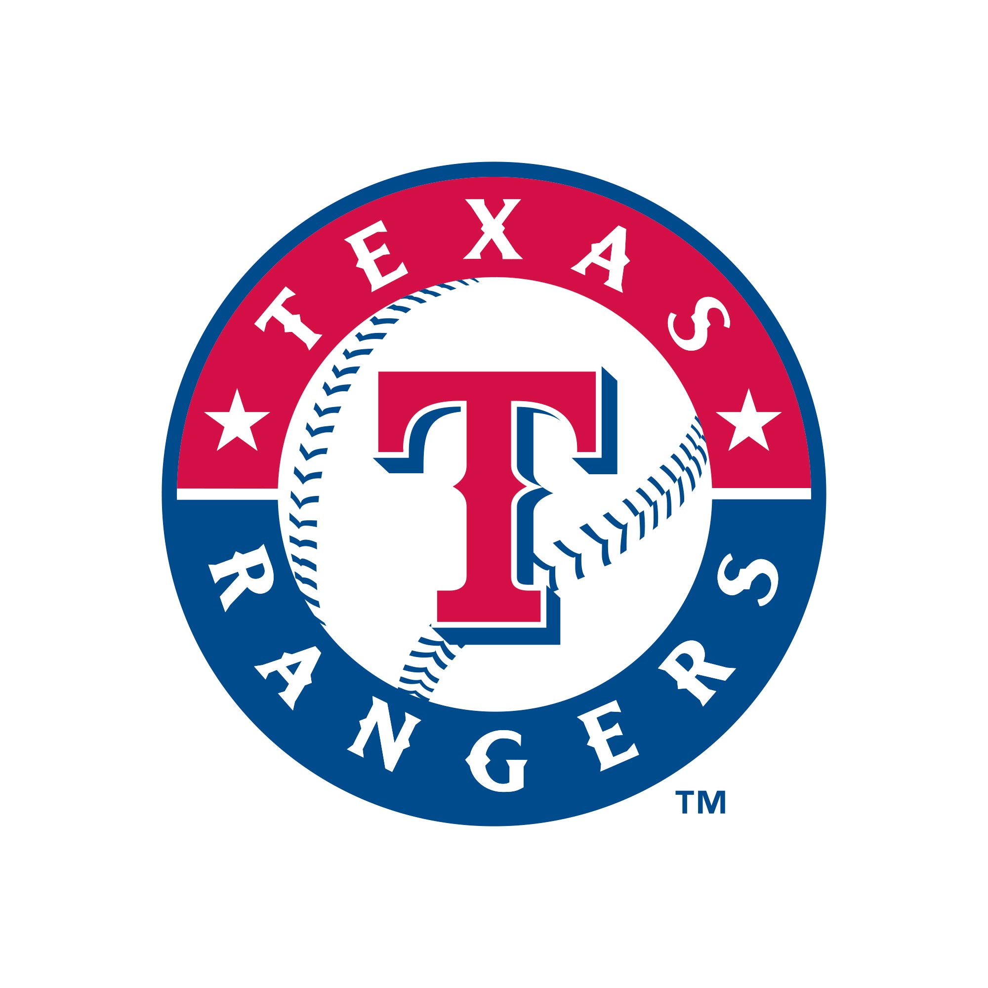 Texas Rangers - 5 Logo Minis (Mixed Sizes) - Official MLB - Reusable Vinyl Decals