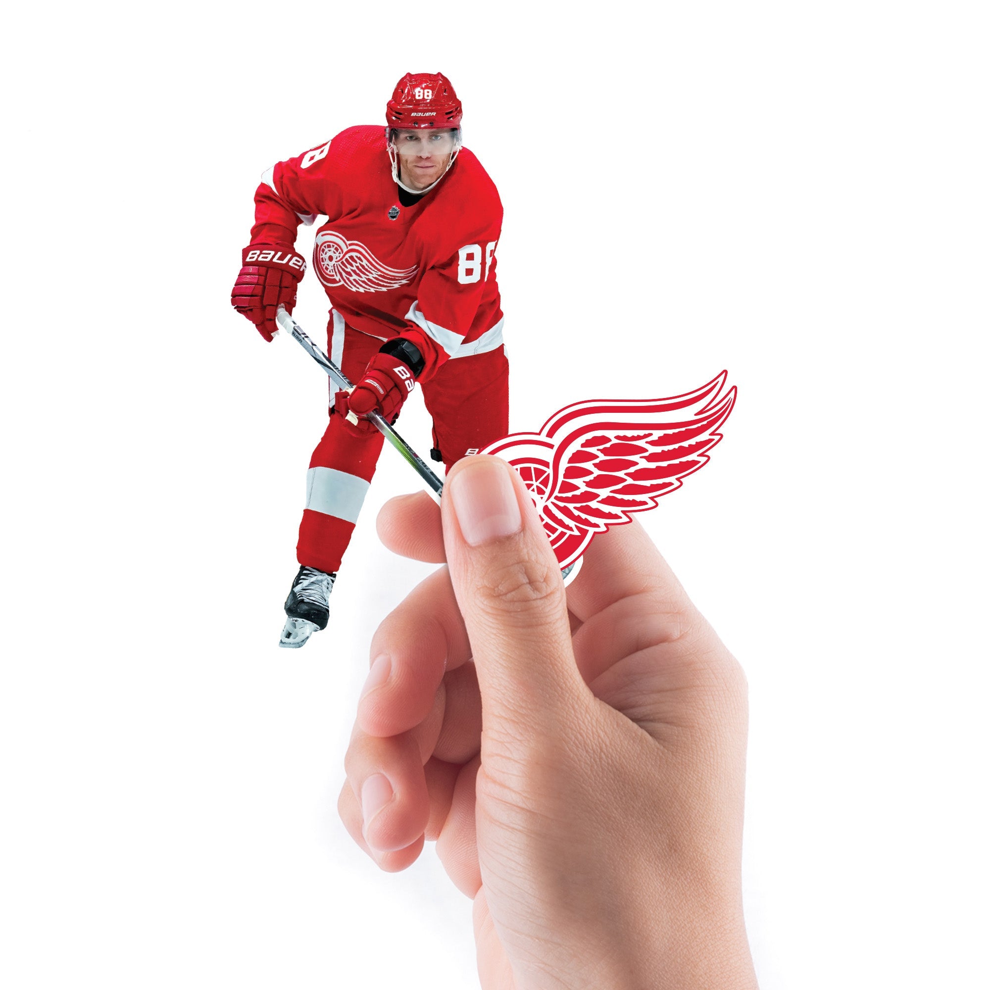 Patrick Kane - 5 Minis (Mixed Sizes) - Official NHL - Detroit Red Wings - Reusable Vinyl Decals