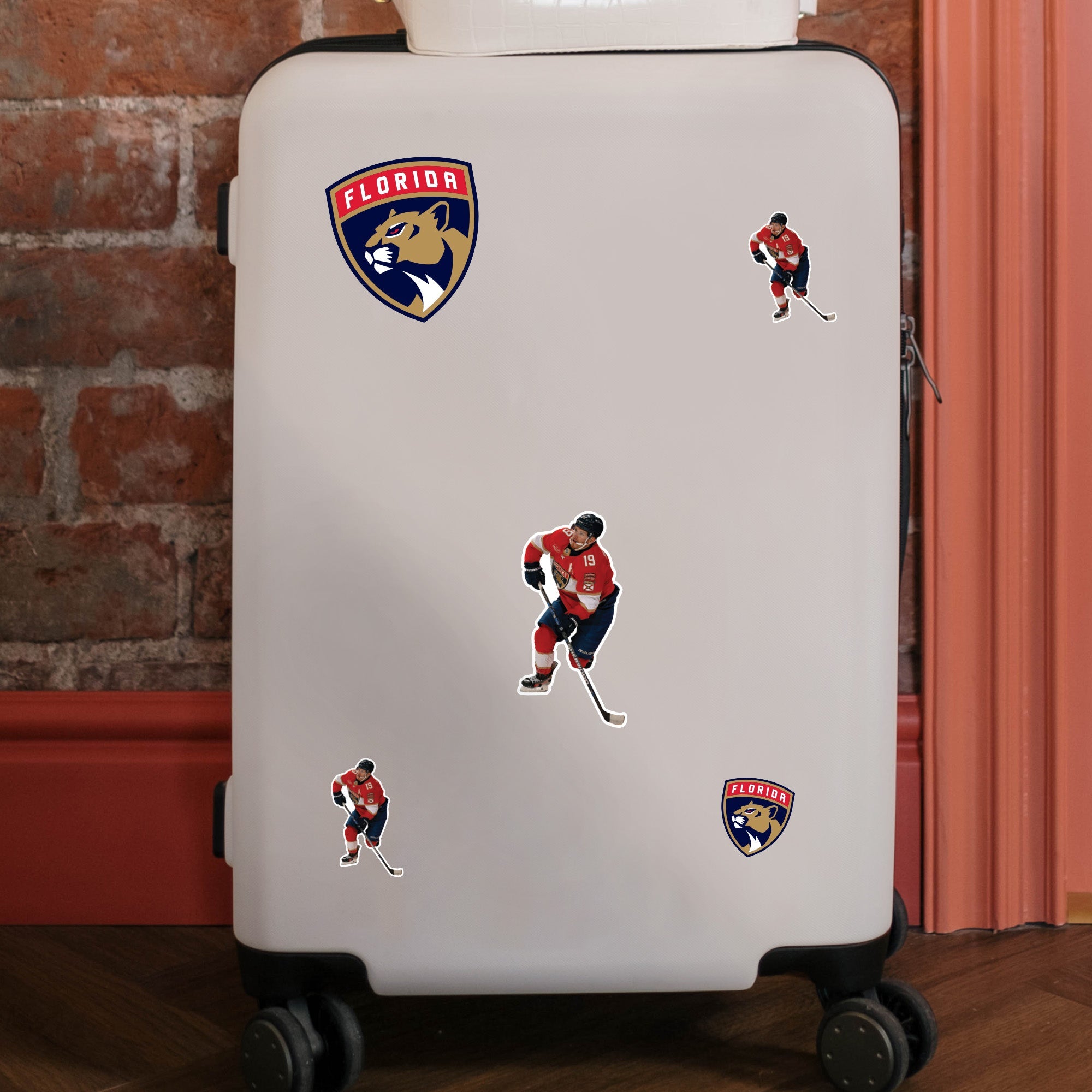 Matthew Tkachuk - 5 Minis (Mixed Sizes) - Official NHL - Florida Panthers - Reusable Vinyl Decals