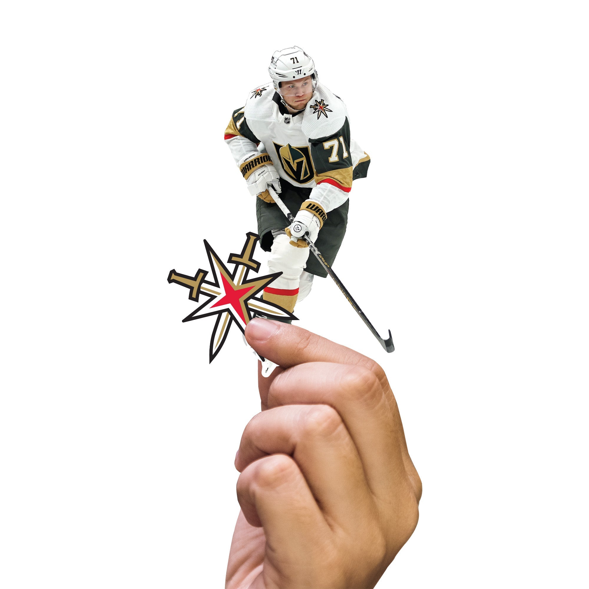 William Karlsson - 5 Minis (Mixed Sizes) - Official NHL - Vegas Golden Knights - Reusable Vinyl Decals