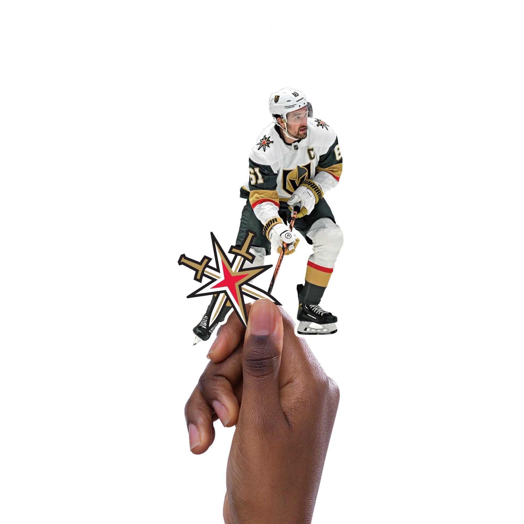 Mark Stone - 5 Minis (Mixed Sizes) - Official NHL - Vegas Golden Knights - Reusable Vinyl Decals