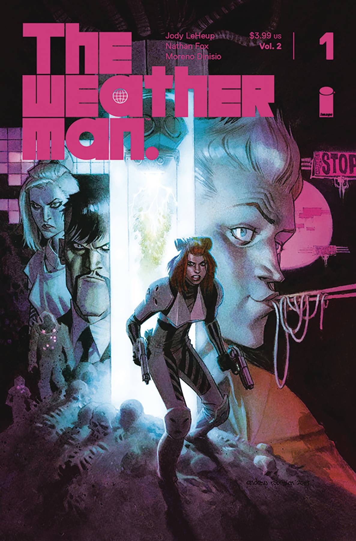 WEATHERMAN VOL 2 #1 B Andrew ROBINSON Variant (MR) (06/26/2019) IMAGE