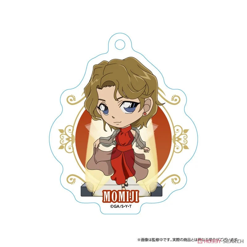 Detective Conan Trading Acrylic Keychain Deformation Runway 2nd - Blind Box Mystery Keyring
