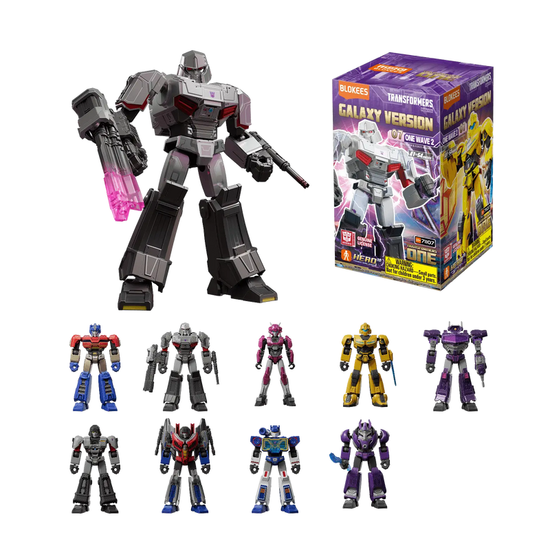 Blokees Transformers Galaxy Class Wave 7 (Sealed Case of 9)