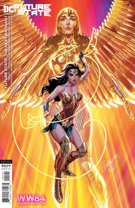 Future State The Next Batman #1 (Of 4) J Scott Campbell Wonder Woman 1984 Card Stock Variant (01/06/2021) Dc