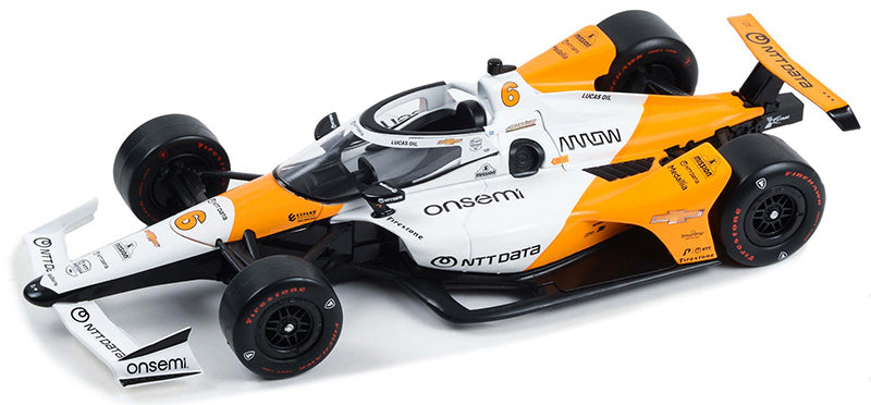 Greenlight 11225 1/18 Scale #6 Felix Rosenqvist - 2023 NTT IndyCar Series