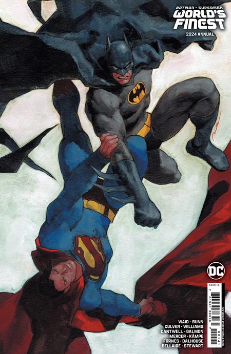 Batman Superman Worlds Finest 2024 Annual #1 (One Shot) D 1:25 Gerald Parel Card Stock Variant (01/30/2024) Dc
