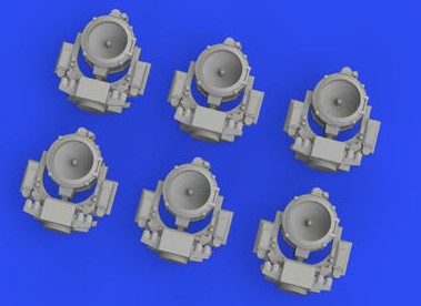 Eduard 653001 1/350 Ship- USN Searchlights 36 inch (Resin)
