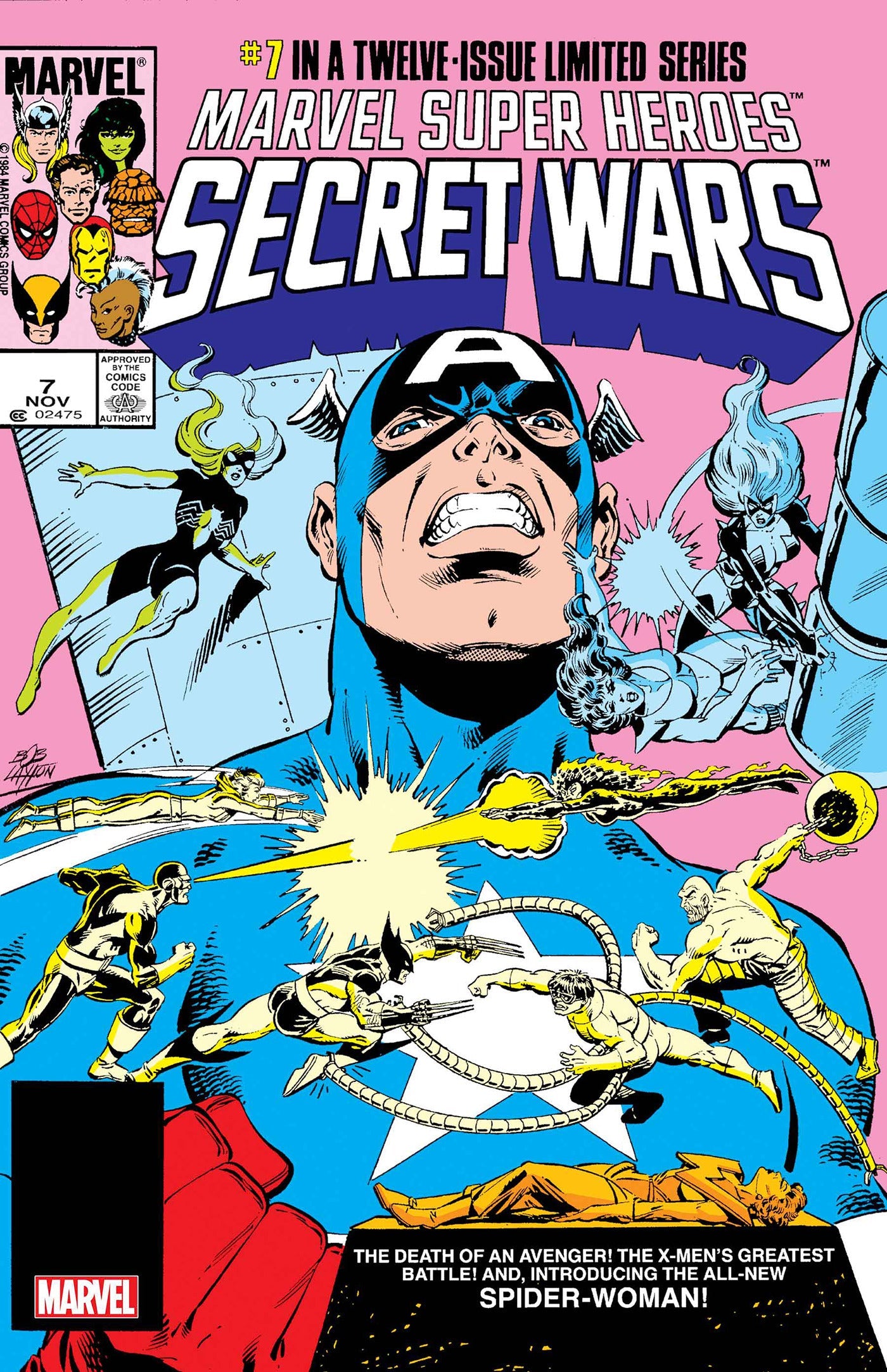 Msh Secret Wars #7 B Facsimile Ed Foil Variant (07/03/2024) Marvel