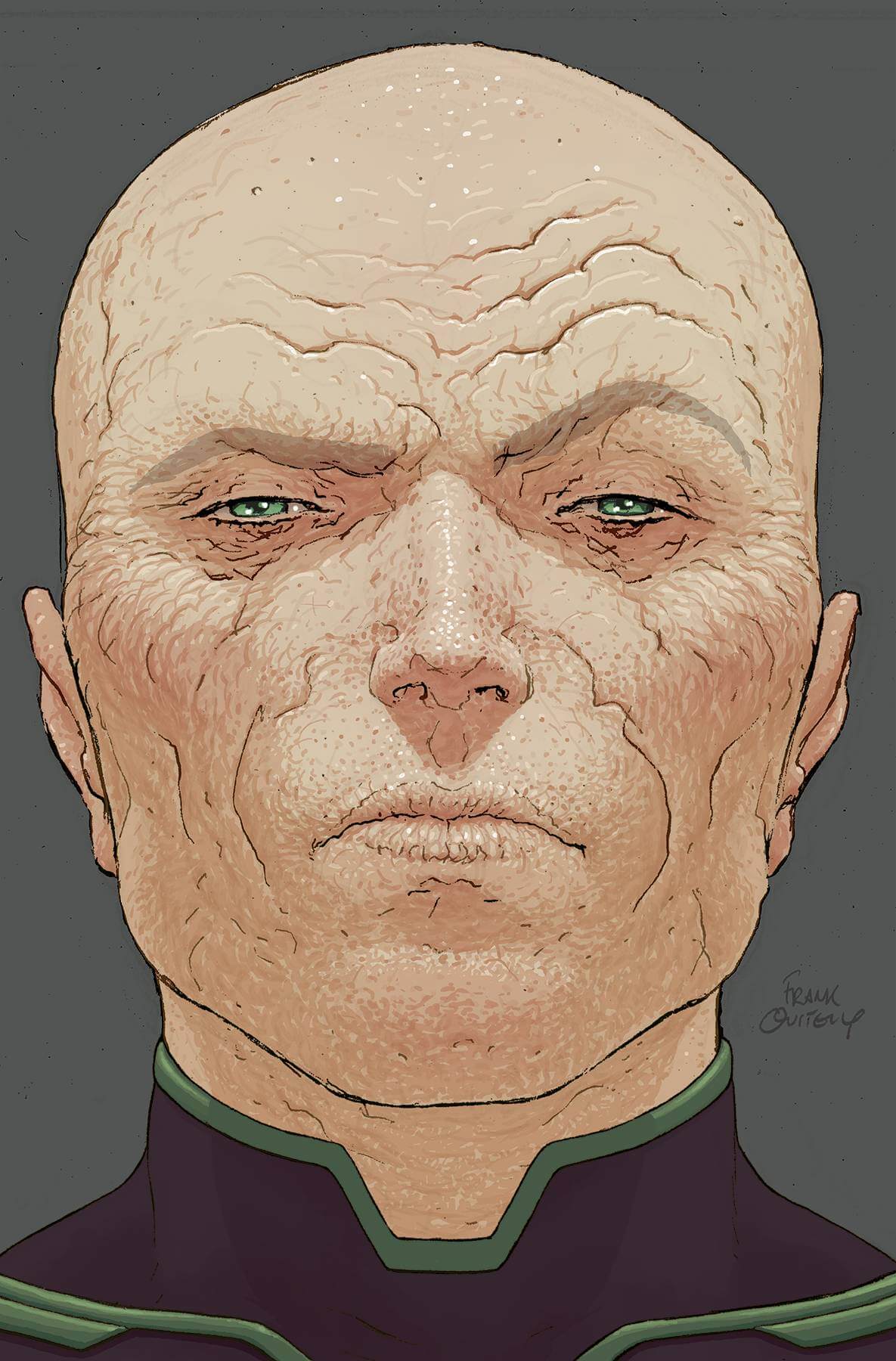 ACTION COMICS #1013 B Frank Quitely Variant CARD STOCK Year Of The Villain THE OFFER Superman (07/24/2019) DC
