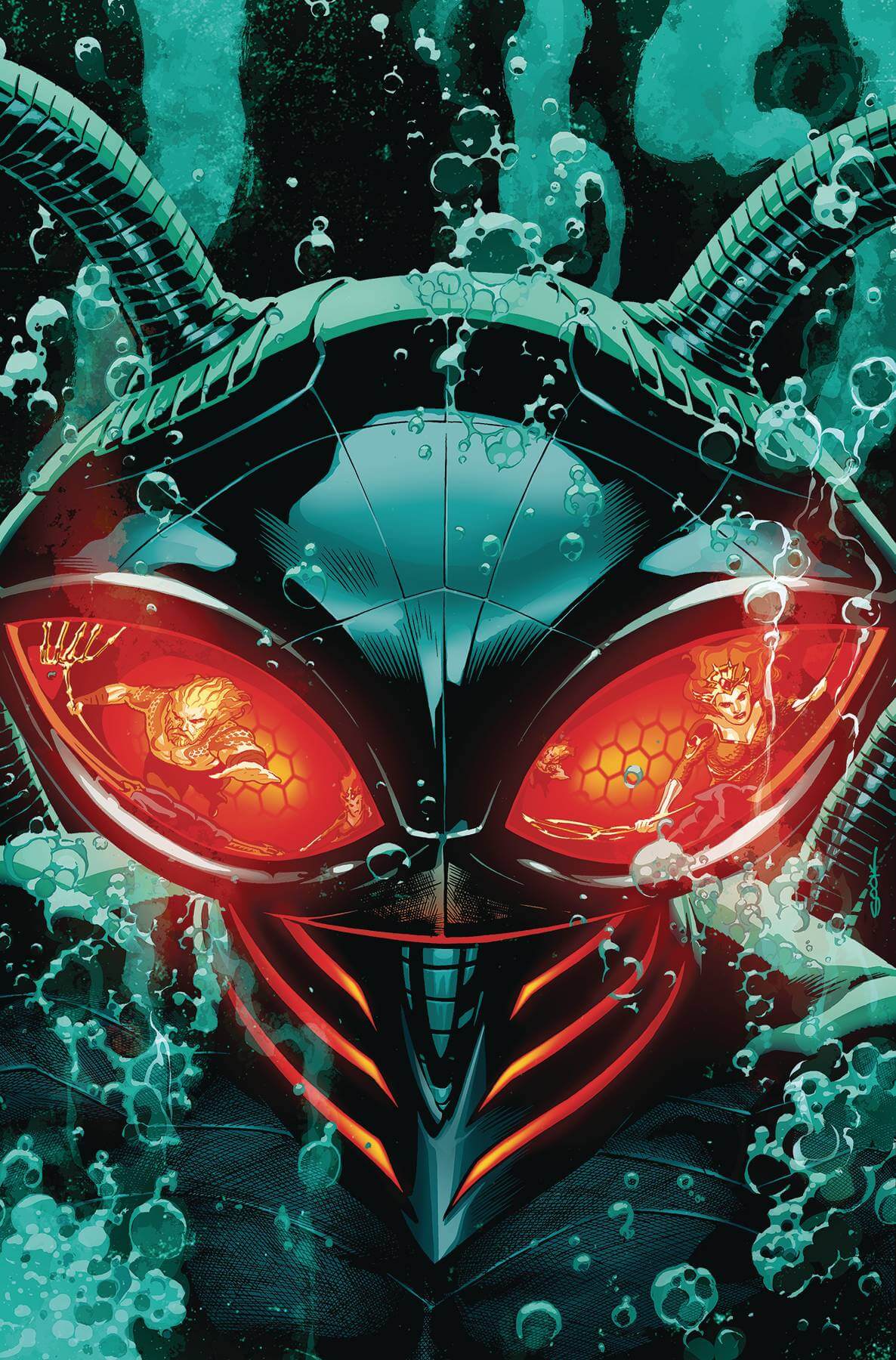 AQUAMAN #50 B Joshua Middleton Variant CARD STOCK Year Of The Villain THE OFFER (07/17/2019) DC