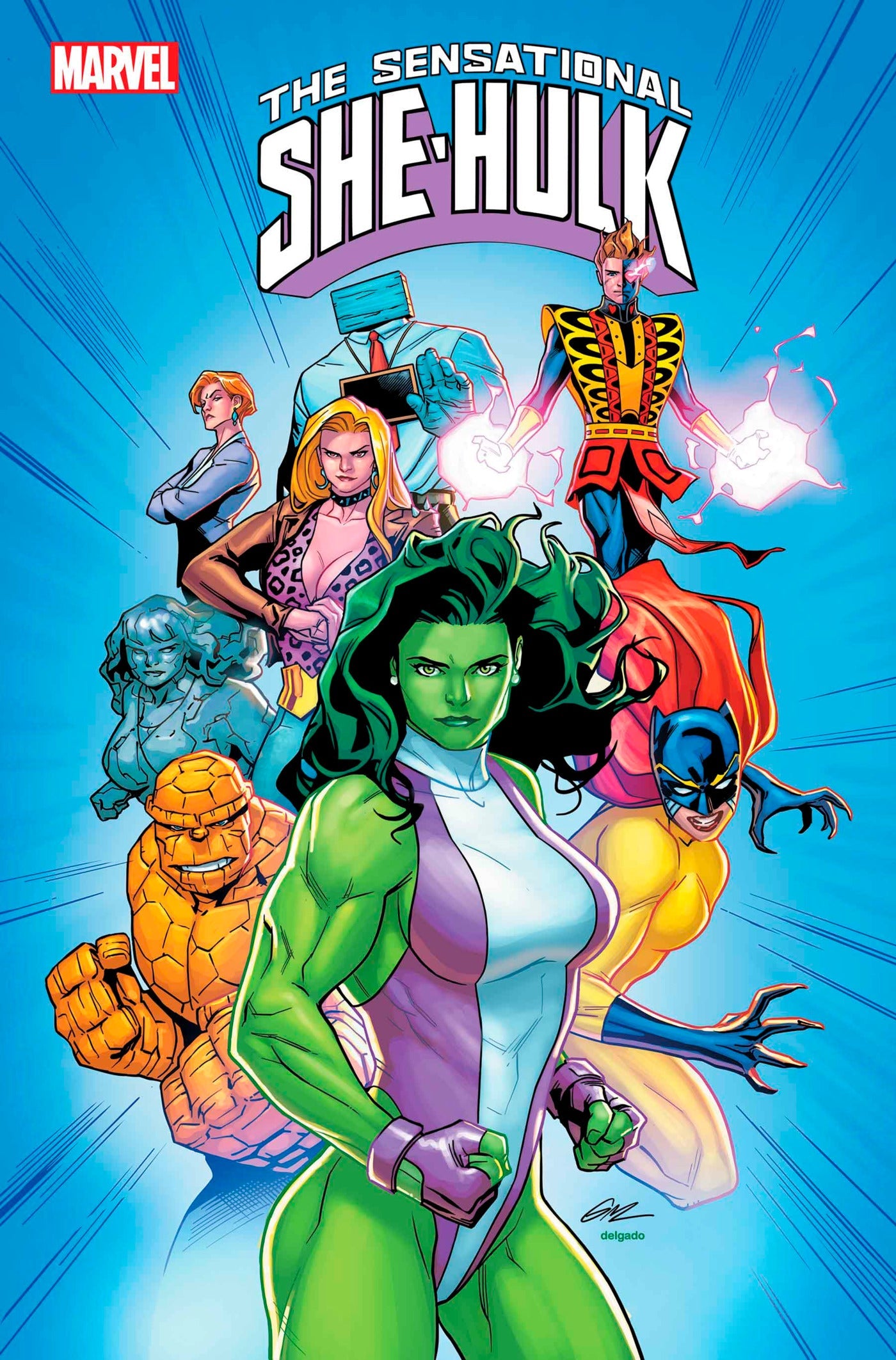 Sensational She-Hulk #10 A Andres Genolet Rainbow Rowell (08/14/2024) Marvel