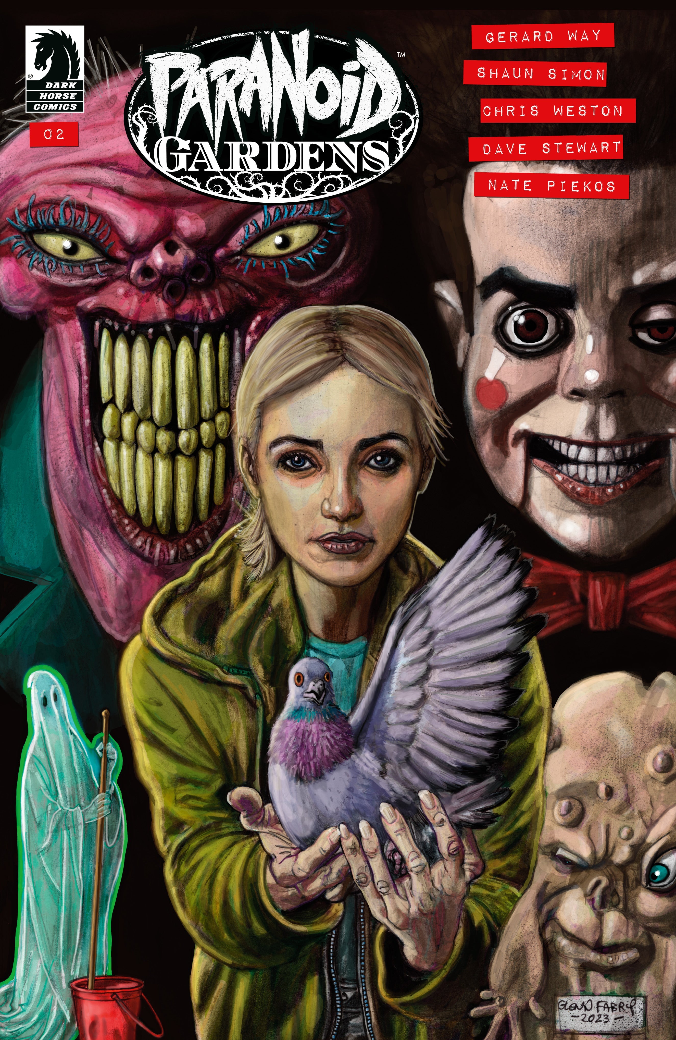 Paranoid Gardens #2 B Glenn Fabry Variant (08/21/2024) Dark Horse