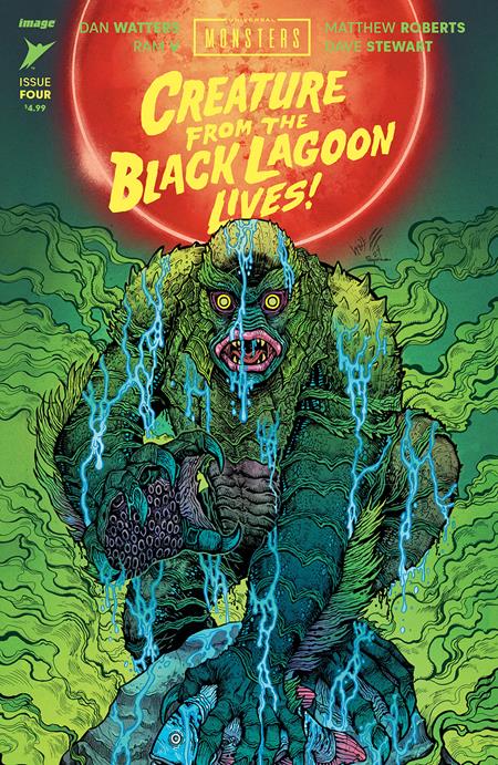universal monsters creature from the black lagoon Universal Monsters Creature From The Black Lagoon Lives! #4 (Of 4) E 1:50 Maria Wolf Variant (07/24/2024) Image