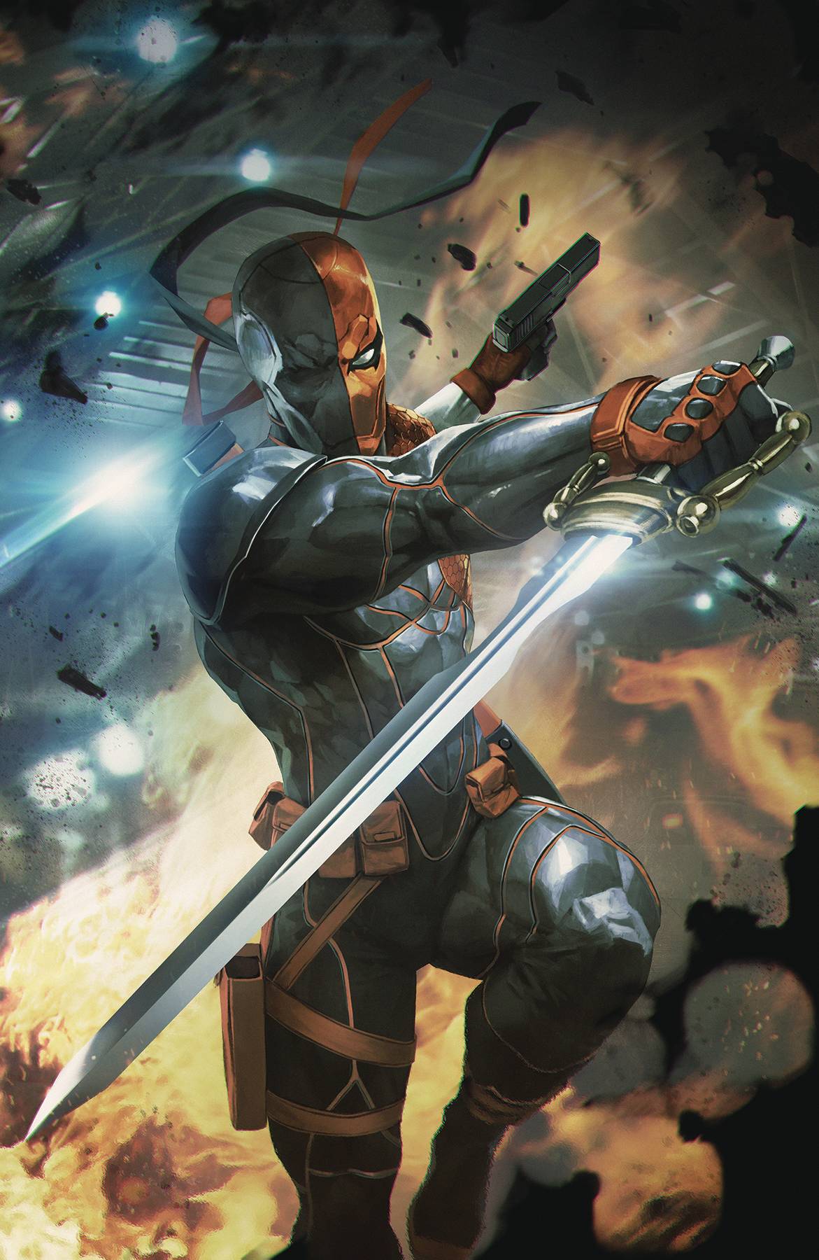 DEATHSTROKE #46 Skan Srisuwan Variant Year Of The Villain DARK GIFTS (08/07/2019) DC