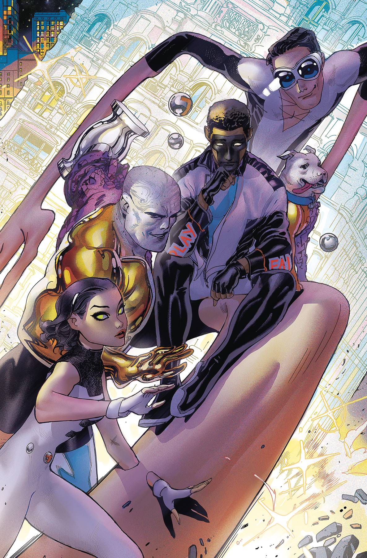 TERRIFICS #19 B Arist Deyn Variant Year Of The Villain DARK GIFTS (08/28/2019) DC