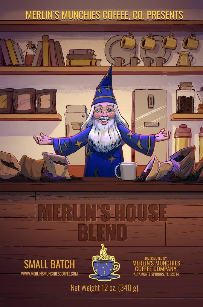 Merlin's House Blend 12oz