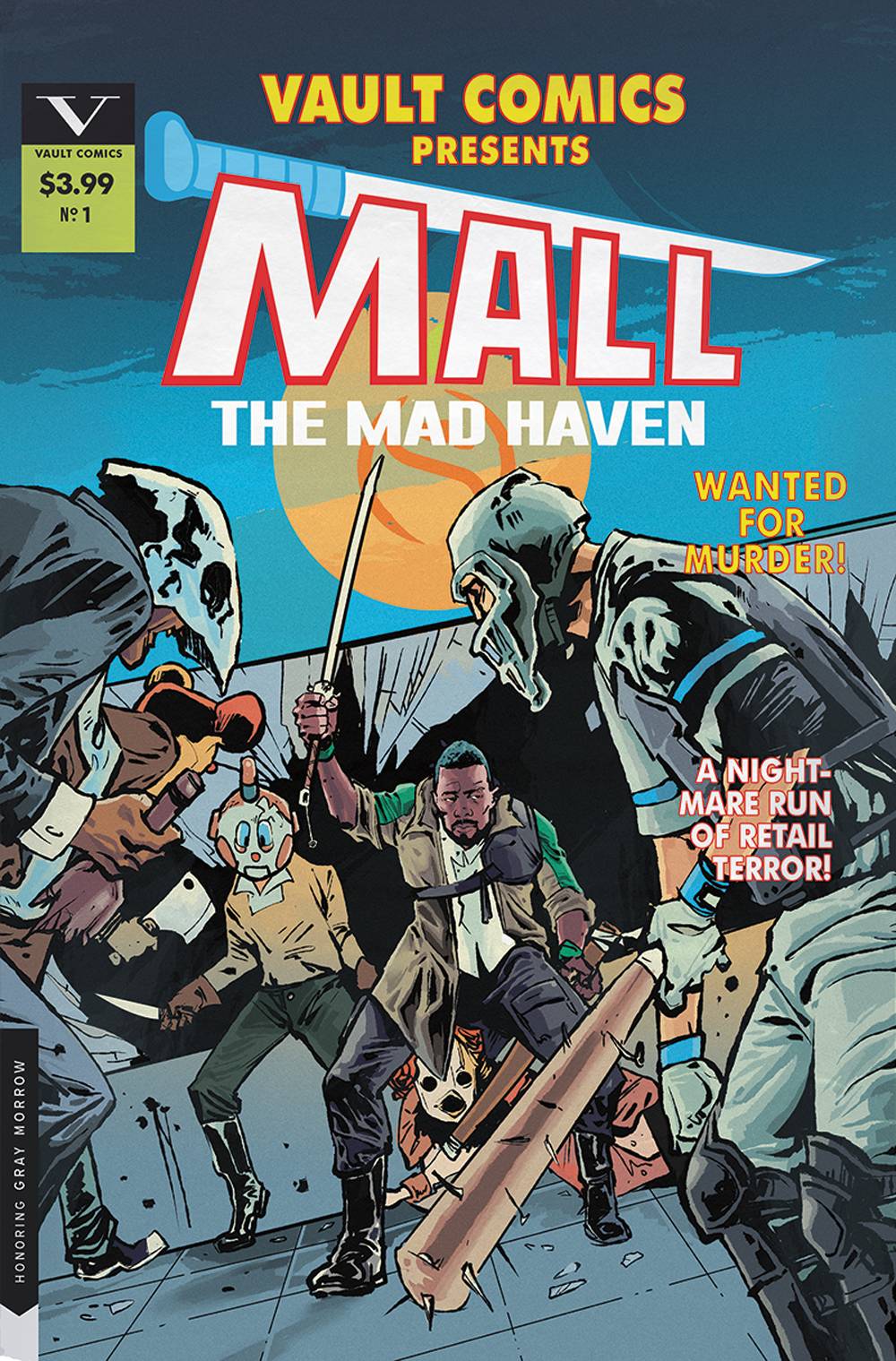 MALL #1 B Nathan Gooden Marvel Preview 3 Blade Homage Variant (MR) (08/28/2019) VAULT