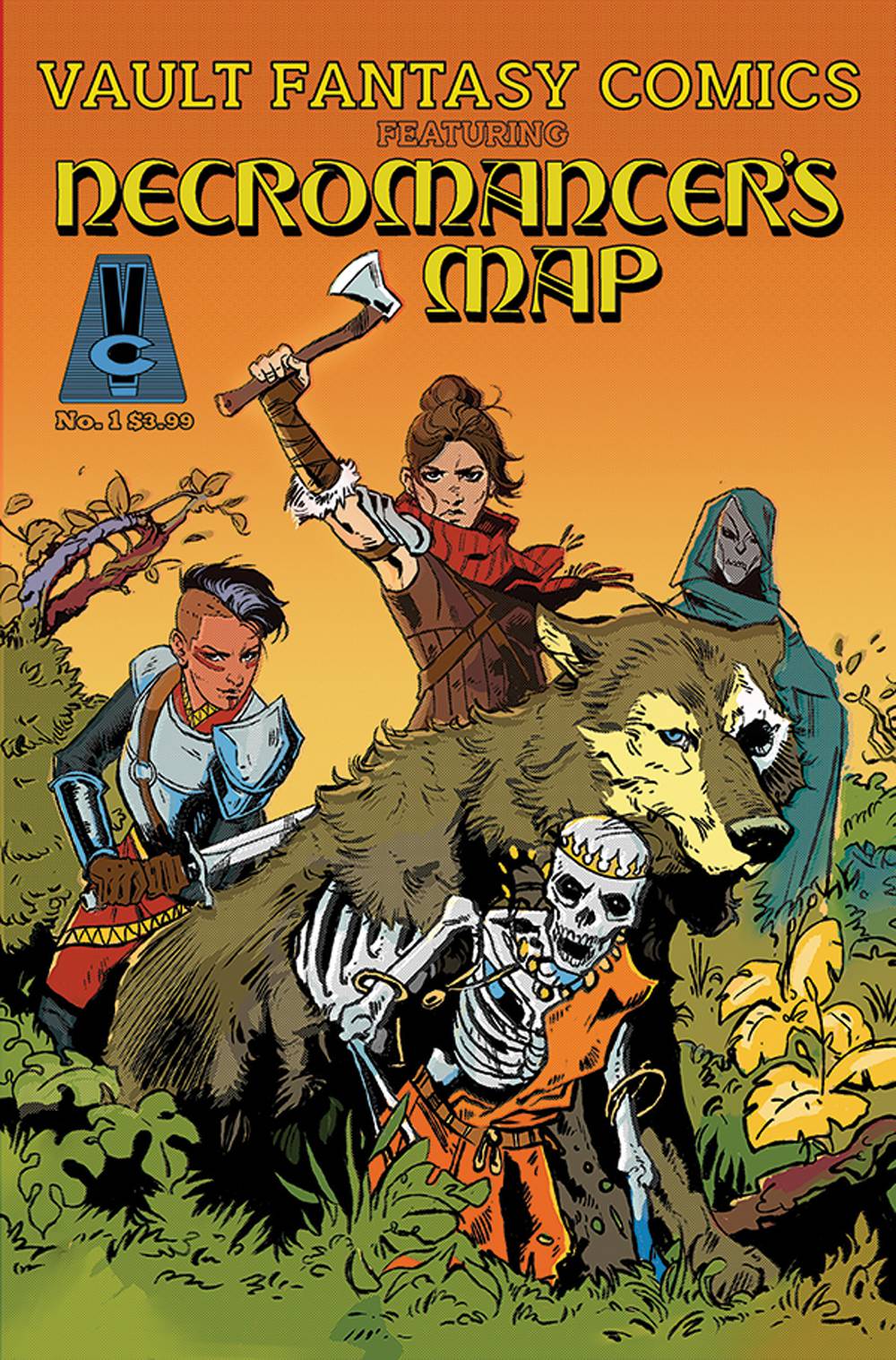 NECROMANCERS MAP #1 B Nathan Gooden Fantasy Quarterly Elfquest 1 Homage Variant (08/28/2019) VAULT