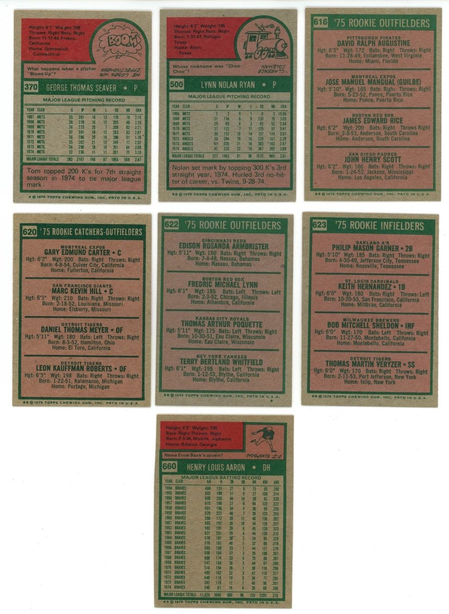1975 TOPPS BASEBALL COMPLETE SET BREAK - 15 CARDS PER BOX! INCLUDES 1 OR MORE HOFER!