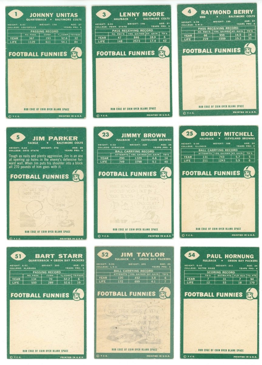 1960 TOPPS FOOTBALL COMPLETE SET BREAK – 4 CARDS PER BOX! 1 HOFER IN EVERY BOX!