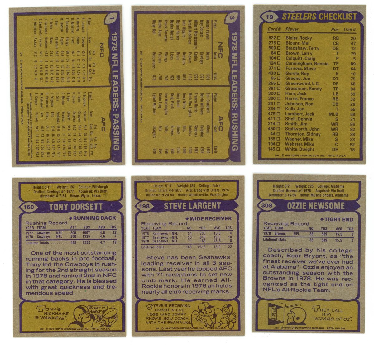 1979 TOPPS FOOTBALL COMPLETE SET BREAK - 16 CARDS PER BOX! 2 HOFERS PER BOX!