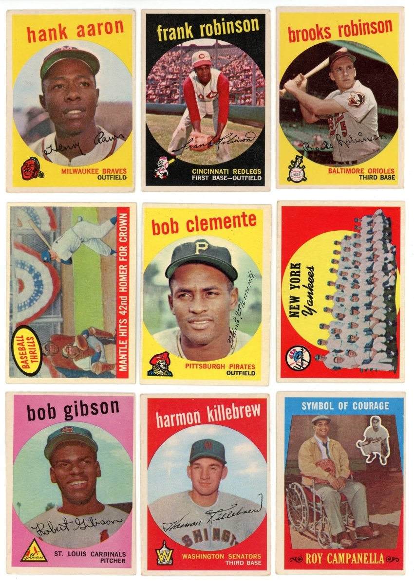 1959 TOPPS BASEBALL COMPLETE SET BREAK - 7 CARDS PER BOX! INCLUDES A HOFer AND/OR HIGH #!