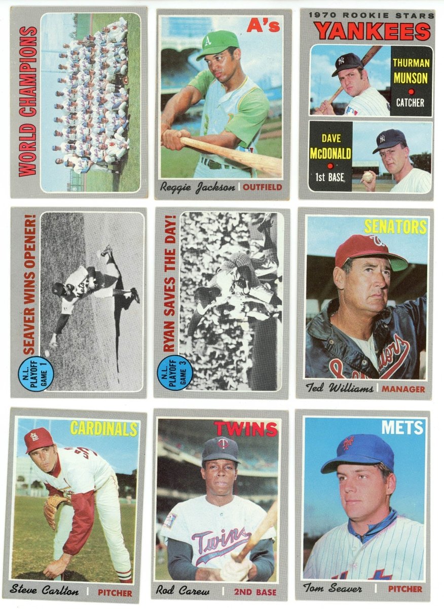 1970 TOPPS BASEBALL COMPLETE SET BREAK – 10 CARDS PER BOX! INCLUDES A HOFER AND HIGH NUMBER!