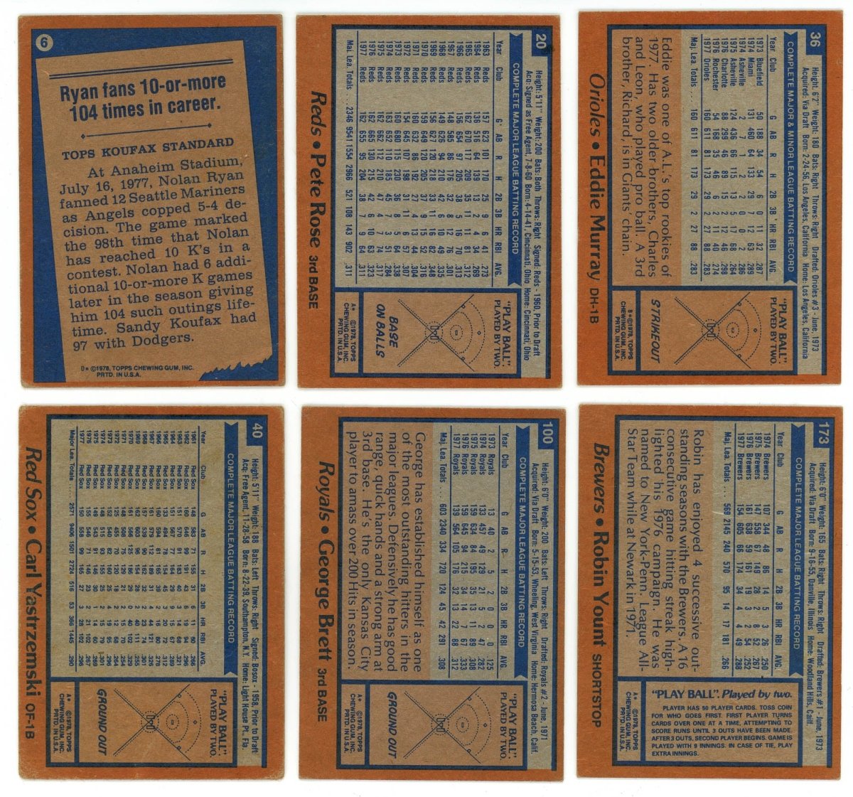 1978 TOPPS BASEBALL COMPLETE SET BREAK - 25 CARDS PER BOX! 2 HOFERs IN EACH BOX!
