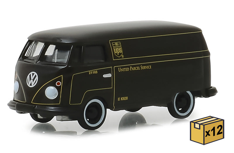 Greenlight 30020-CASE 1/64 Scale Ups - Volkswagen Type 2 Panel Van