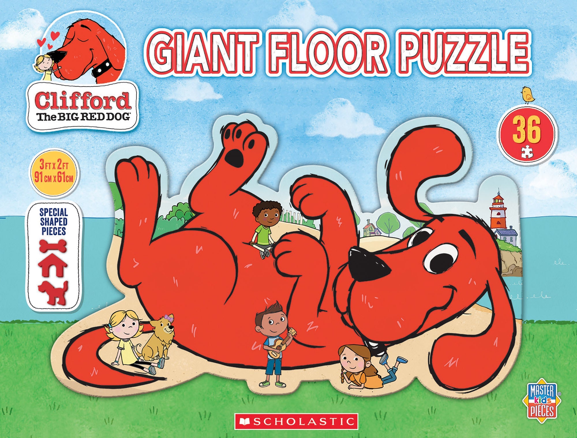 Clifford Beach Floor puzzle 36 pc