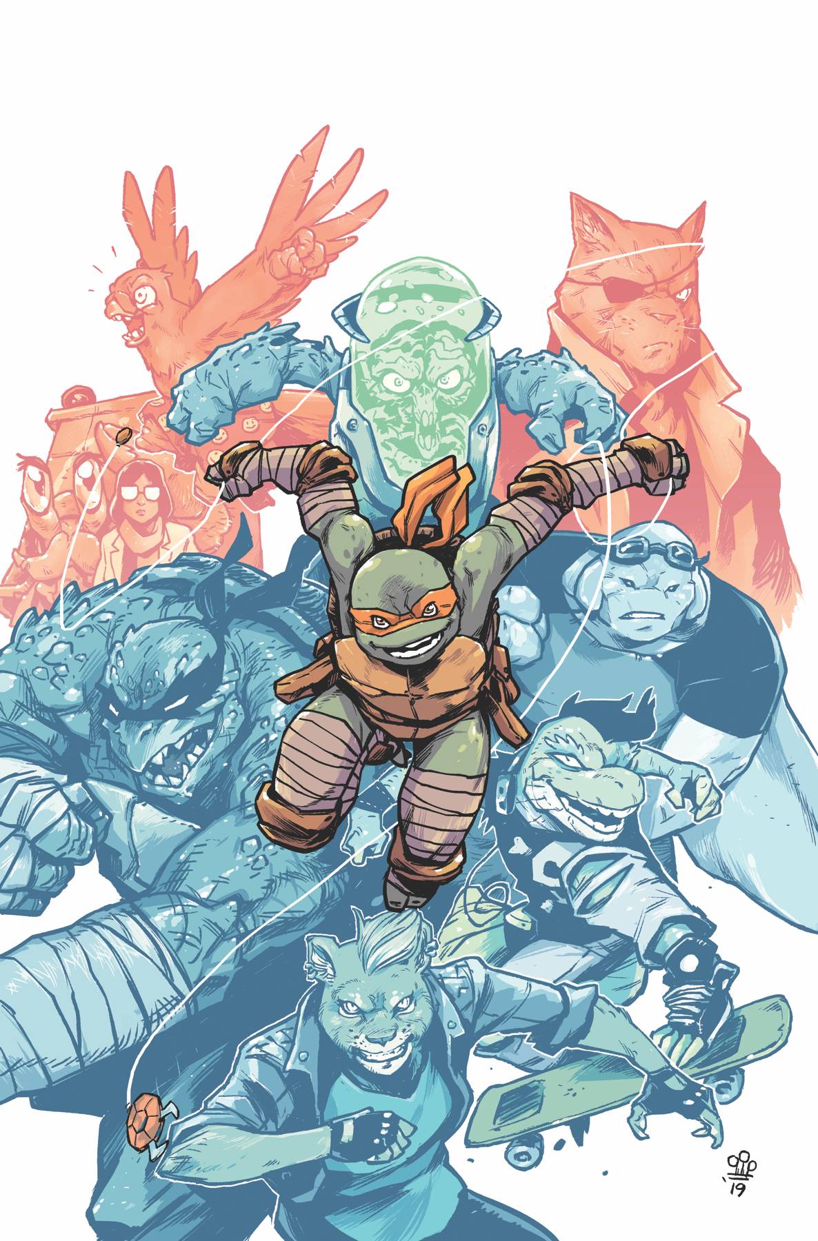 TMNT ONGOING #98 1:10 Michael DIALYNAS Variant Teenage Mutant Ninja Turtles (09/25/2019) IDW