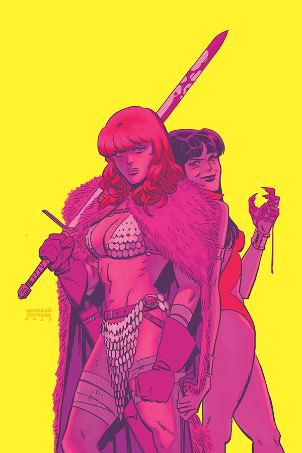 RED SONJA VAMPIRELLA #1 1:20 Jordie BELLAIRE VIRGIN Variant (09/04/2019) DYNAMITE