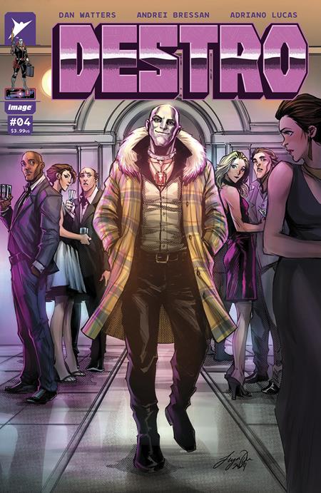 Destro #4 (Of 5) B Siya Oum Variant Gi Joe (09/18/2024) Image