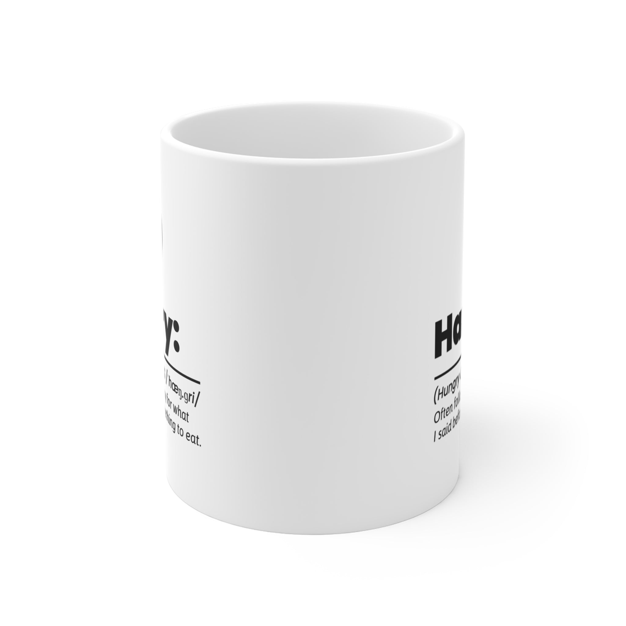 Humorous Hangry Mug
