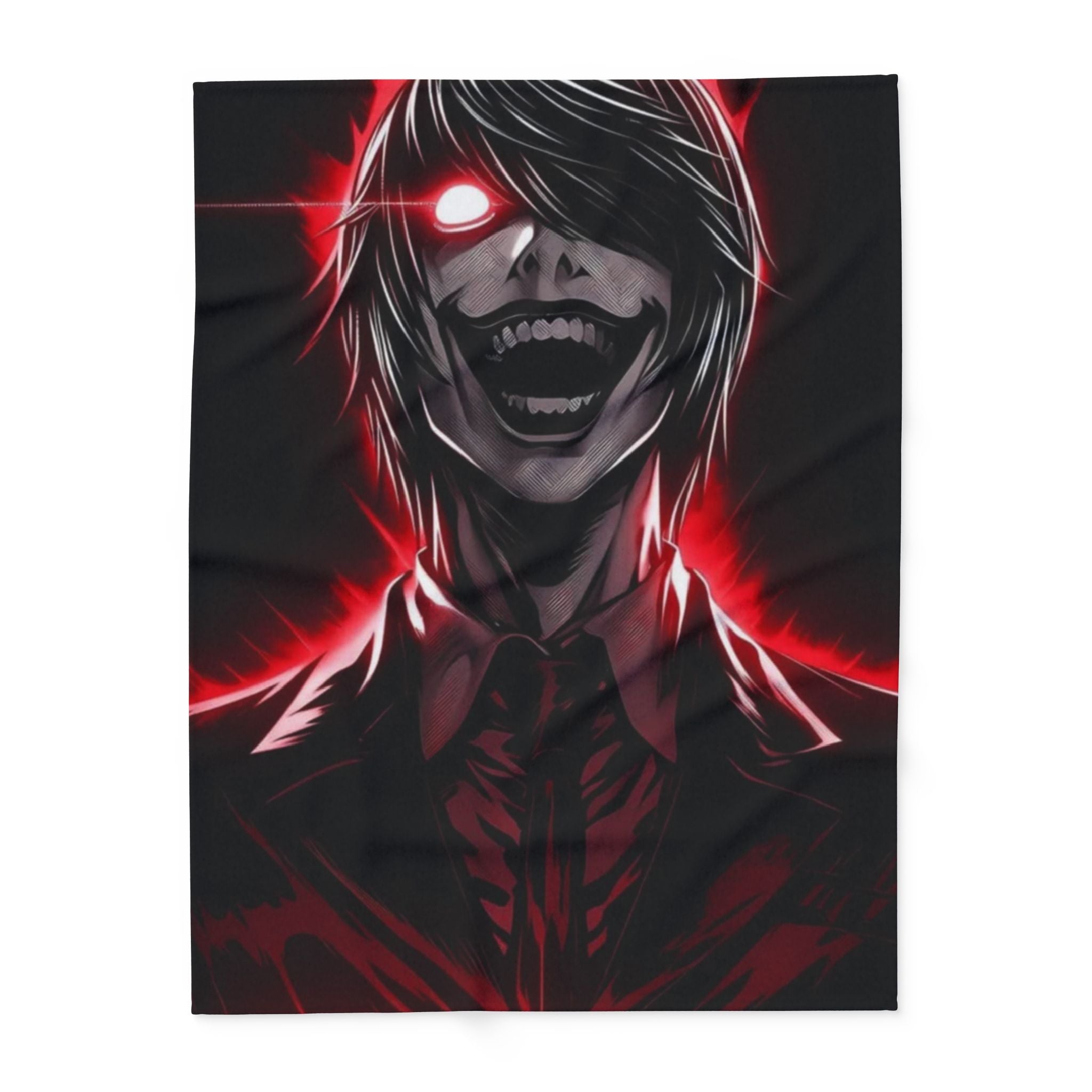 Dn Dark Fantasy Fleece Blanket - Cozy Throw for Fans, Horror Decor, Anime Lovers, Comfortable Gift, Geek Home Accessories