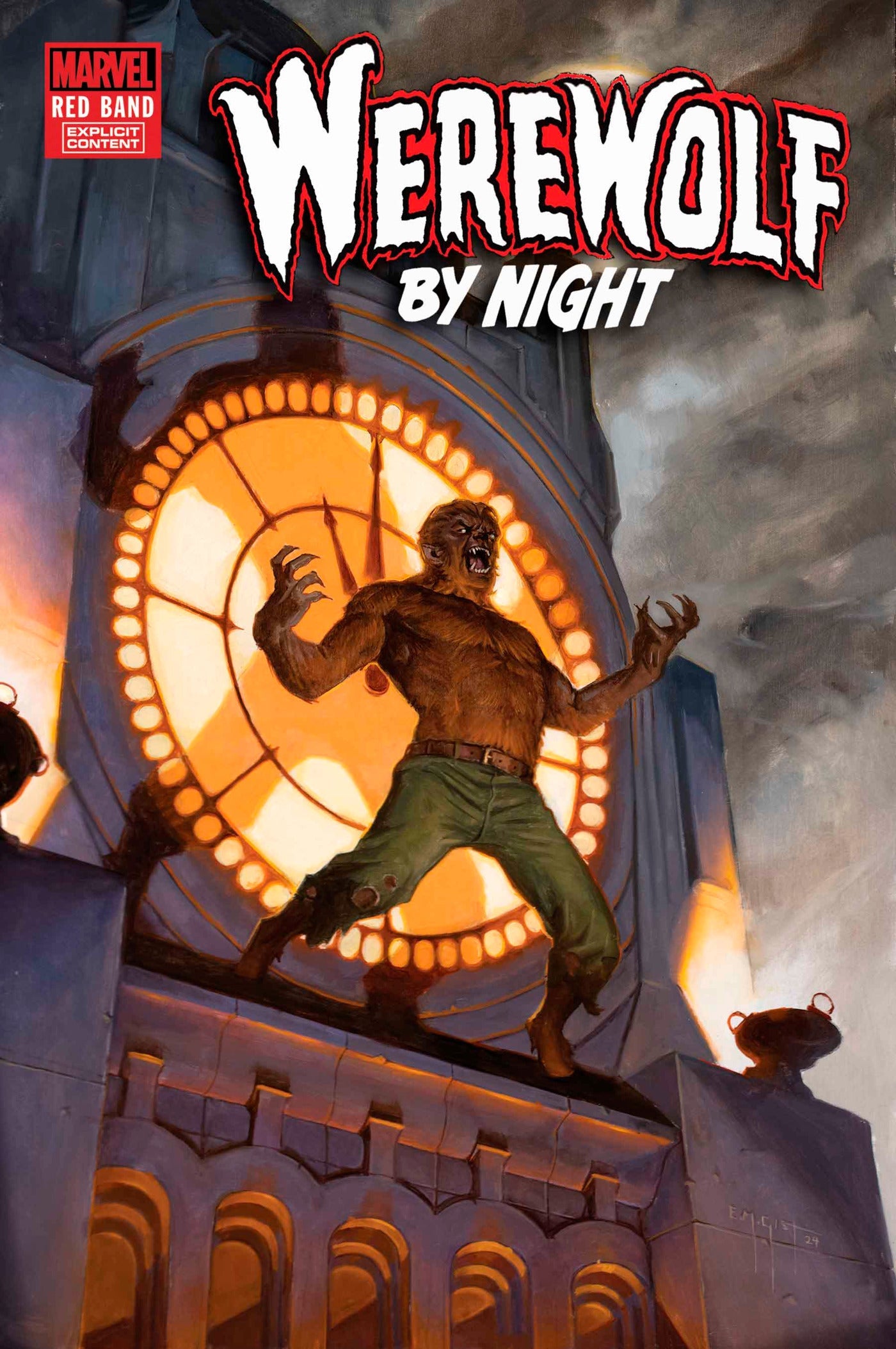 Werewolf By Night Red Band #2 A Em Gist Jason Loo (Polybagged) (09/18/2024) Marvel