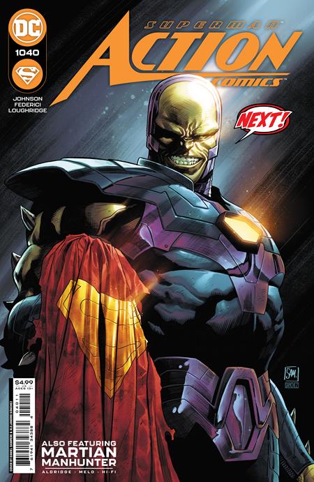 Superman Action Comics #1040 A Daniel Sampere Phillip Kennedy Johnson (02/22/2022) Dc