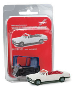 Herpa 12225 HO Scale BMW 3-Series Convertible - Minikit -- Various Standard Colors