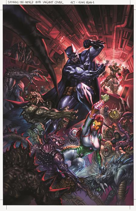 Batman Off-World #4 (Of 6) C 1:25 Alan Quah Card Stock Variant (04/16/2024) Dc