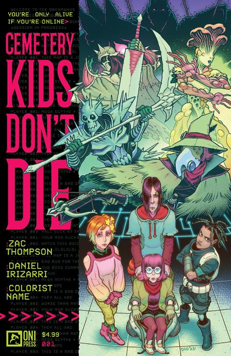 Cemetery Kids Dont Die #1 (Of 4) A Daniel Irizarri Zac Thompson (02/06/2024) Oni