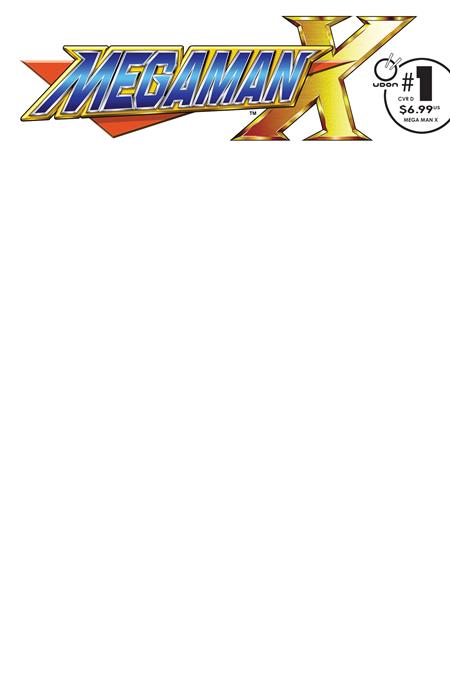 MEGA MAN X #1 (OF 5) CVR D BLANK SKETCH VAR (02/18/2026)