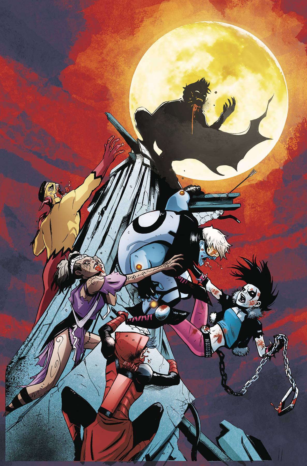 TEEN TITANS #35 B Lee Garbett Variant YOTV (10/16/2019) DC