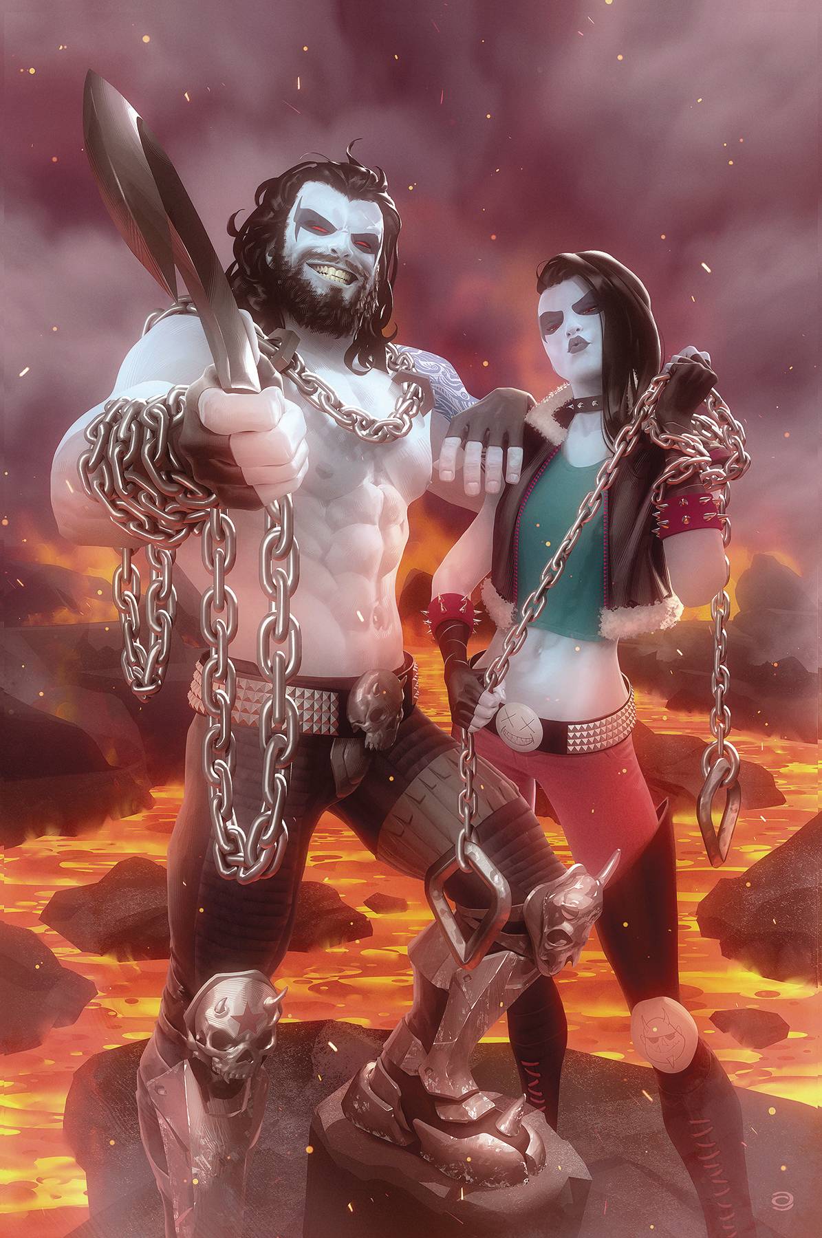 TEEN TITANS #36 B Alex Garner Variant YOTV Lobo (11/20/2019) DC