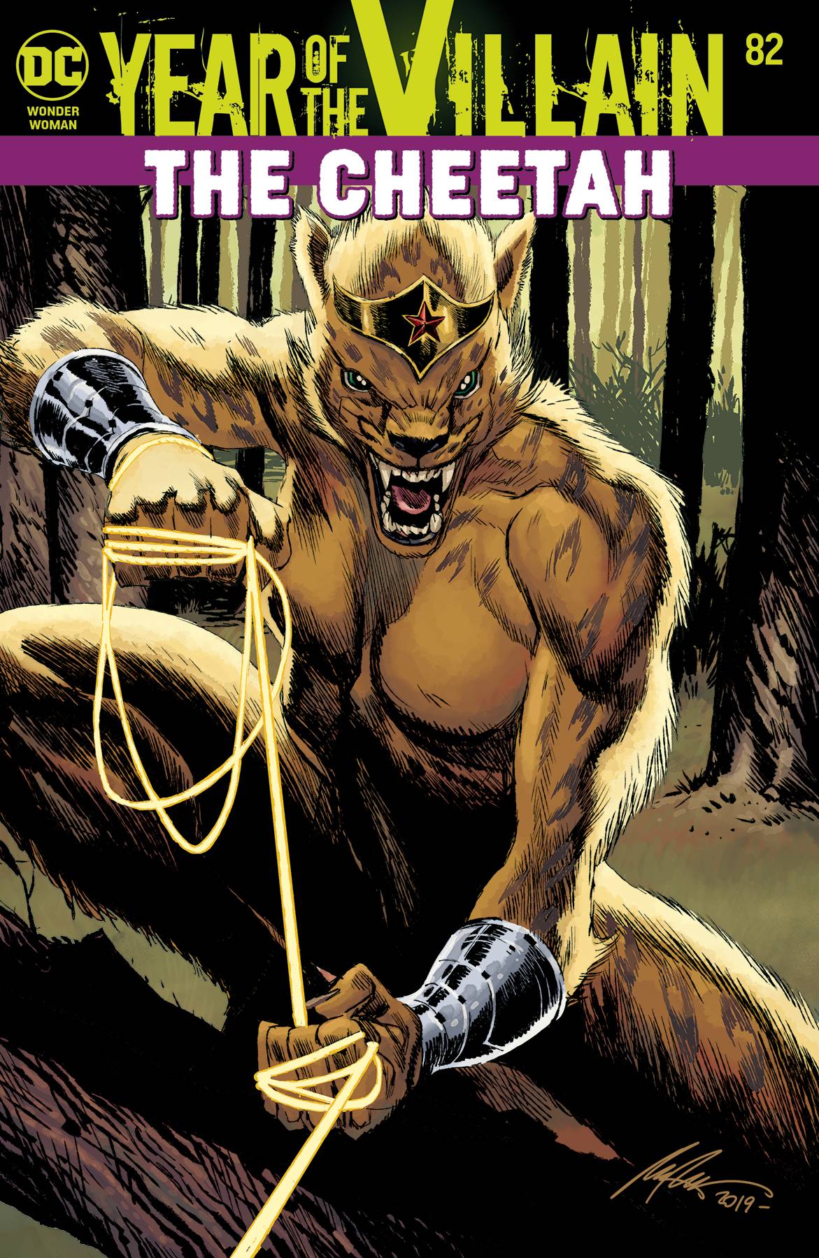 WONDER WOMAN #82 A Rafael Albuquerque Steve Orlando Acetate YOTV (11/13/2019) DC