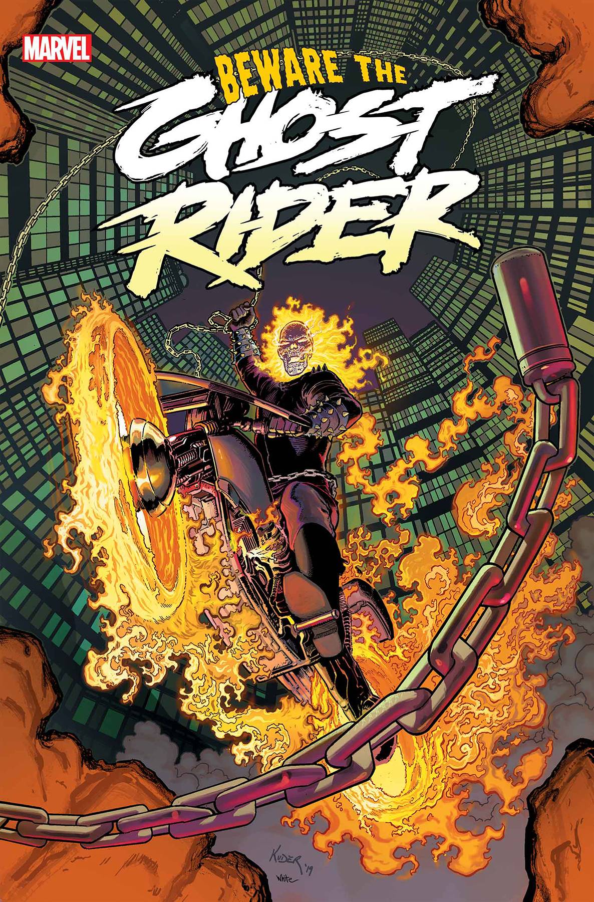GHOST RIDER #1 A Aaron Kuder Ed Brisson Johnny Blaze (10/02/2019) Marvel